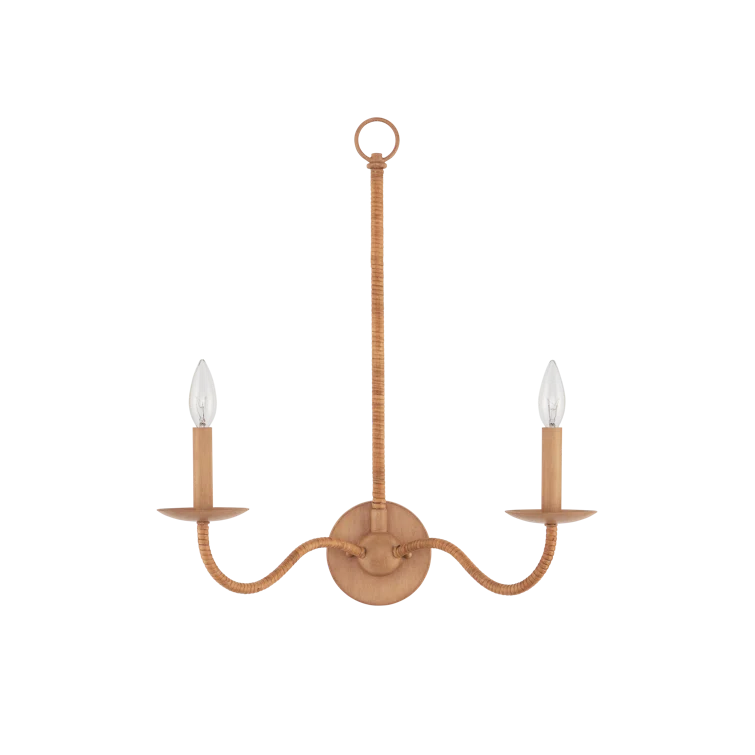 Saxon Double-Light Wall Sconce
