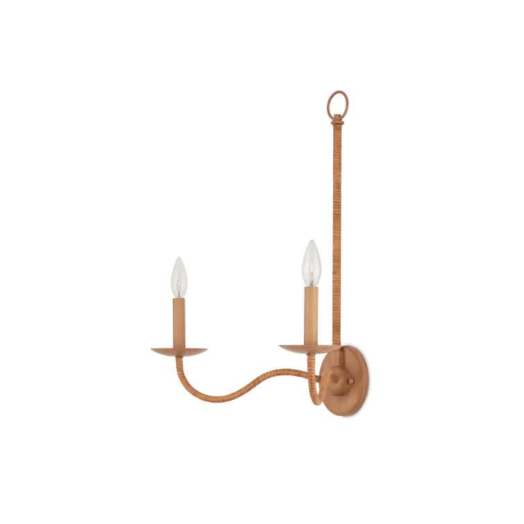 Saxon Double-Light Wall Sconce
