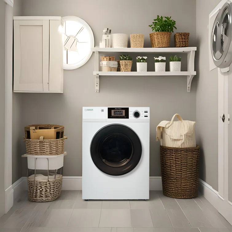 Equator Compact 24 In Vented Dryer 3.1cf/13lb Sensor Sanitize Shoes 110v/1500w