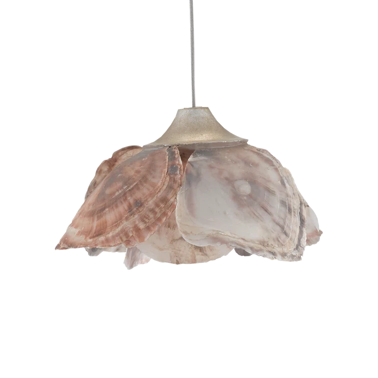 Catrice 7-Light Silver and Shell Island Pendant