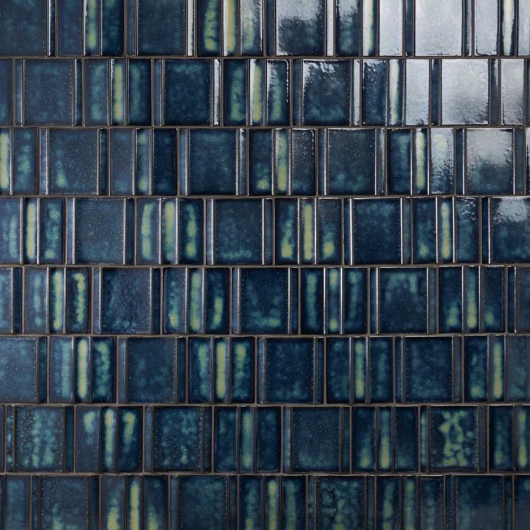 Ivy Hill Tile Metaru 5.82 In. X 5.82 In. 3D Metallic Look Matte Porcelain Wall Tile (7.82 Sq. Ft. / Case)