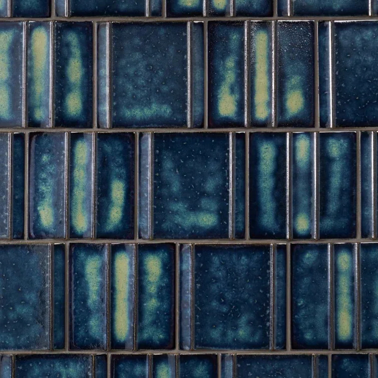 Ivy Hill Tile Metaru 5.82 In. X 5.82 In. 3D Metallic Look Matte Porcelain Wall Tile (7.82 Sq. Ft. / Case)