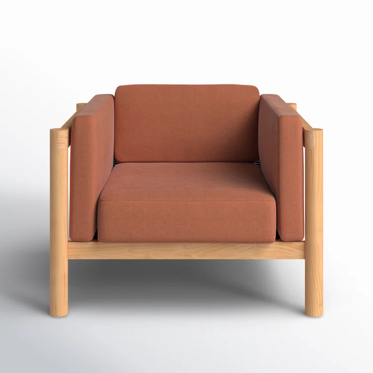 Haven Teak Outdoor Lounge Chair with Sunbrella® Cushion