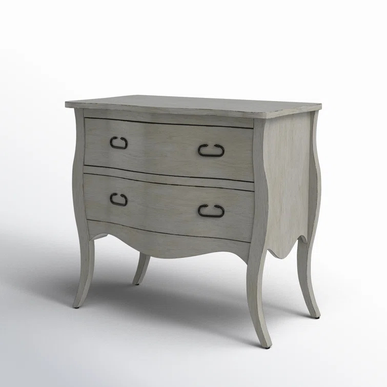 Butler Easterbrook Solid Wood 2 - Drawer Accent Chest & Reviews | Perigold