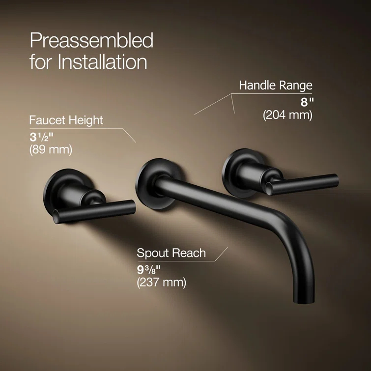 Purist® Wall Mounted Faucet