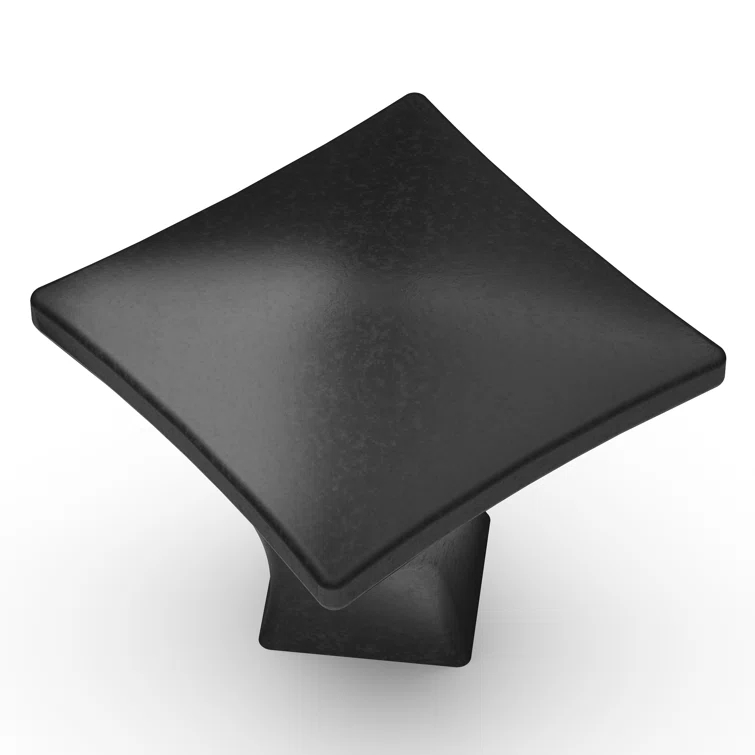 Twist 1 1/4" Length Square Knob