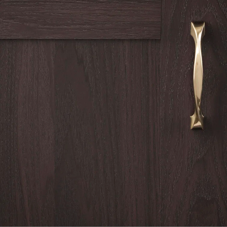 Twist Kitchen Cabinet Handles, Solid Core Drawer Pulls for Cabinet Doors, 3-3/4" (96mm)