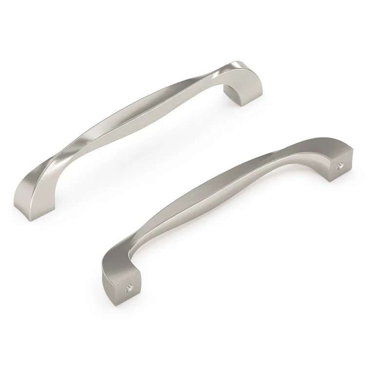 Twist Kitchen Cabinet Handles, Solid Core Drawer Pulls for Cabinet Doors, 5-1/16" (128mm)