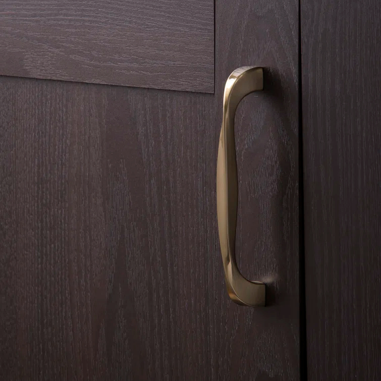 Twist Kitchen Cabinet Handles, Solid Core Drawer Pulls for Cabinet Doors, 5-1/16" (128mm)