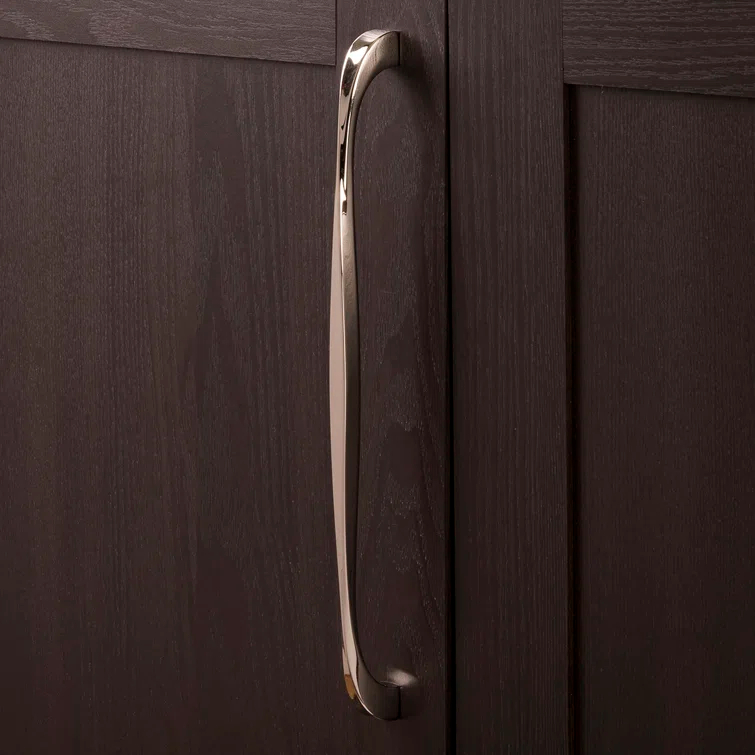 Twist Kitchen Cabinet Handles, Solid Core Drawer Pulls for Cabinet Doors, 12"