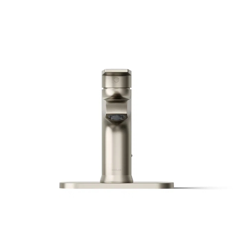 Hint Single-Handle Bathroom Sink Faucet with Escutcheon and Pop-Up Drain, 1.2 GPM
