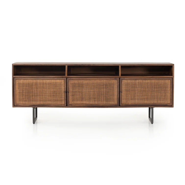 Dolores Cane Media Console (65")