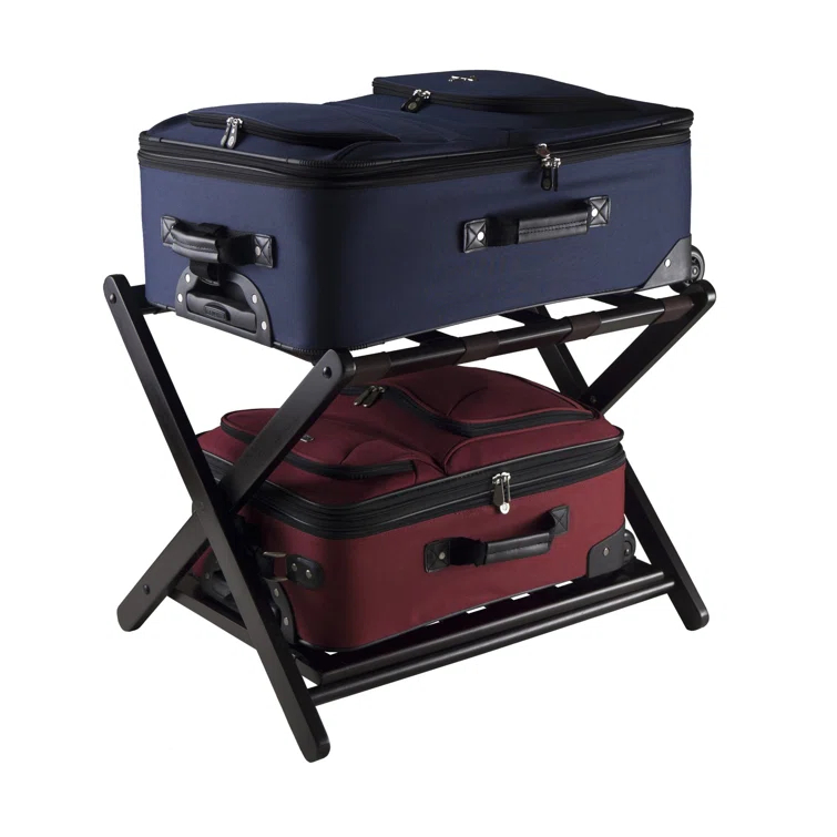 Folding Wood Luggage Rack