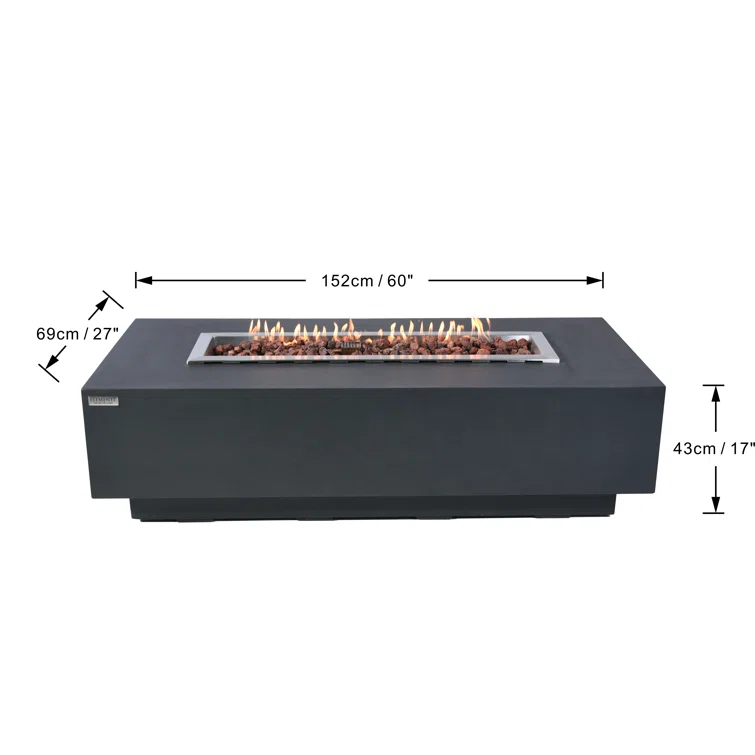 Granville Concrete Fire Pit