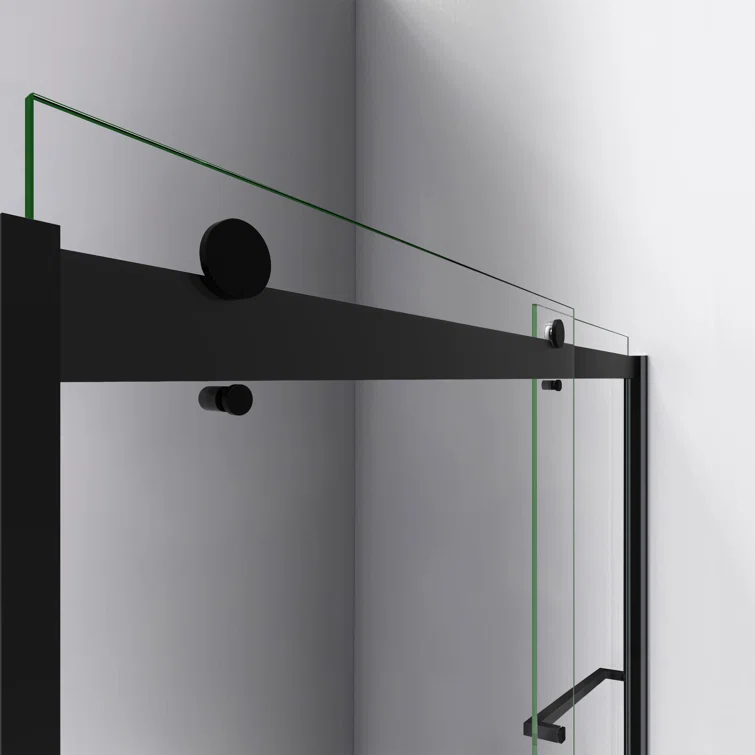 Sapphire 56" W x 76" H Frameless Shower Door