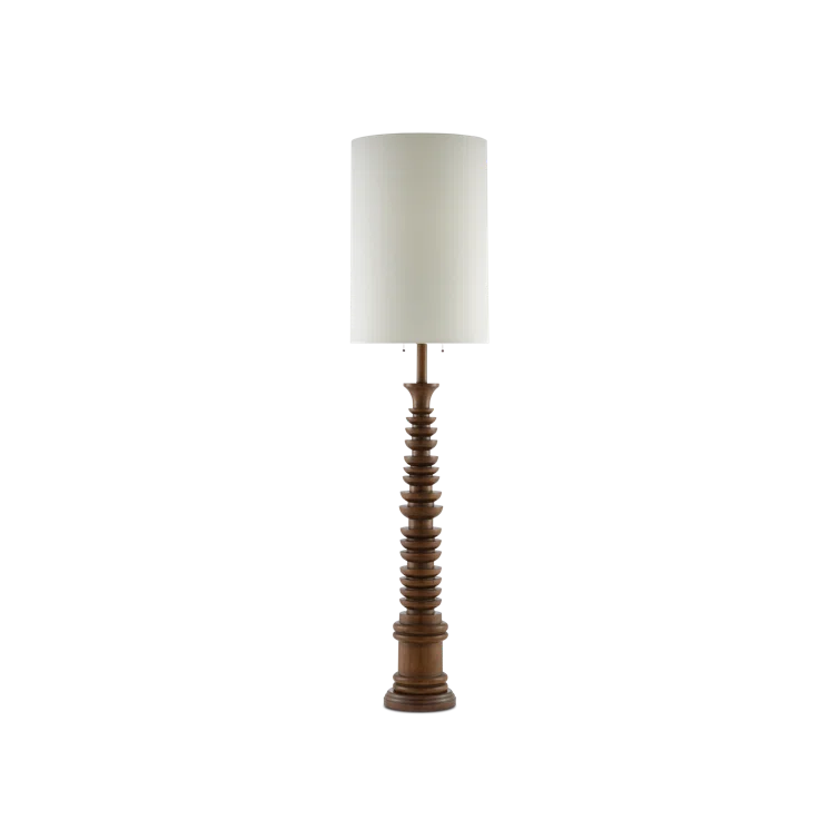 Bankei Floor Lamp - Natural