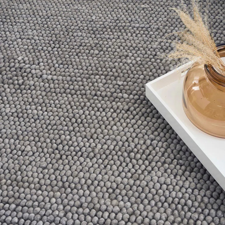 DKNY Pure Knots Grey Modern Indoor Rug