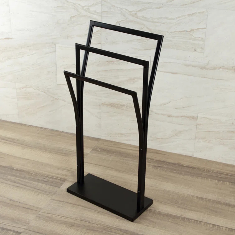 Kingston Brass Edenscape Freestanding Y-Style Towel Rack