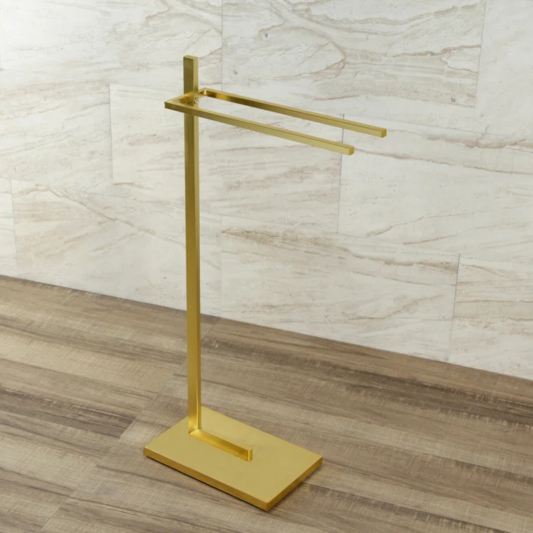 Kingston Brass Edenscape Freestanding Dual Towel Rack