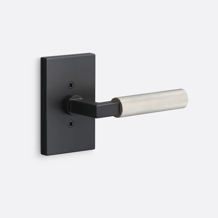 Levanto Dummy Rosette, Straight Knurled Grip
