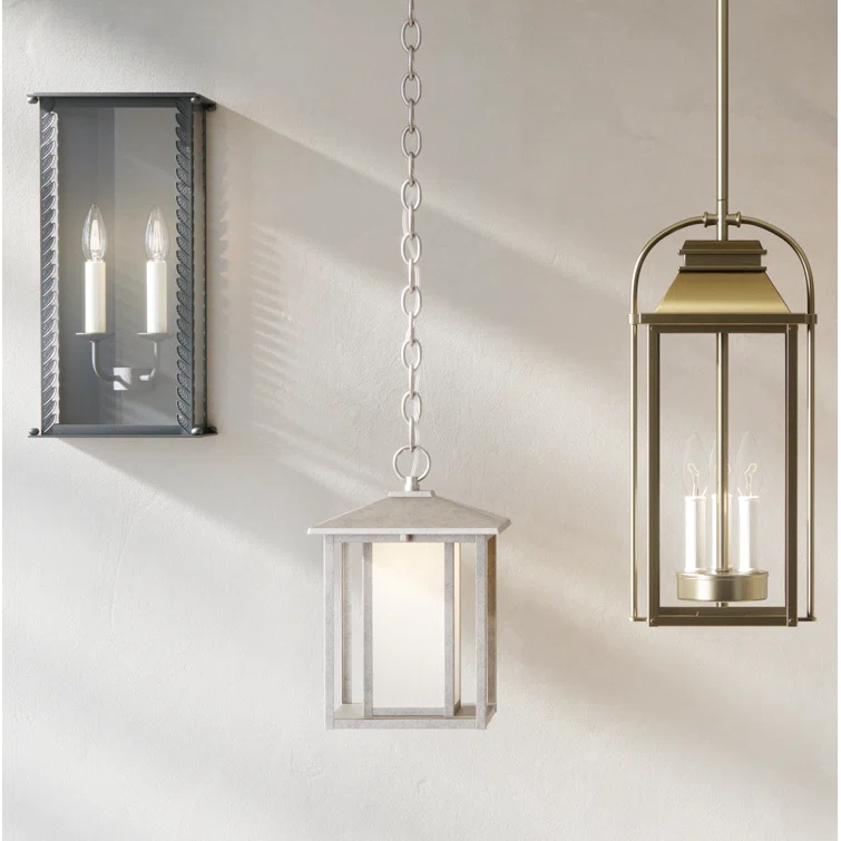 Vermont Outdoor Steel Hanging Lantern