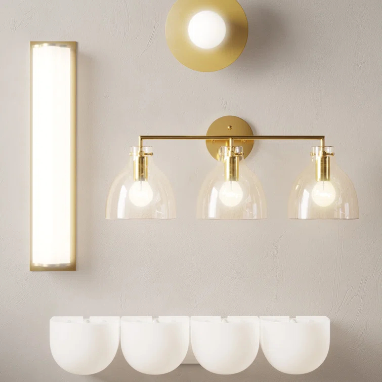 Freya Single Frosted Dimmable LED Vanity Light