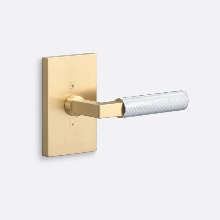 Levanto Dummy Rosette, Straight Knurled Grip