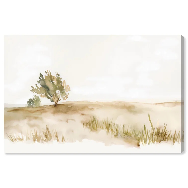 Countryside Escape Canvas Rustic Farmhouse Art by Art Remedy