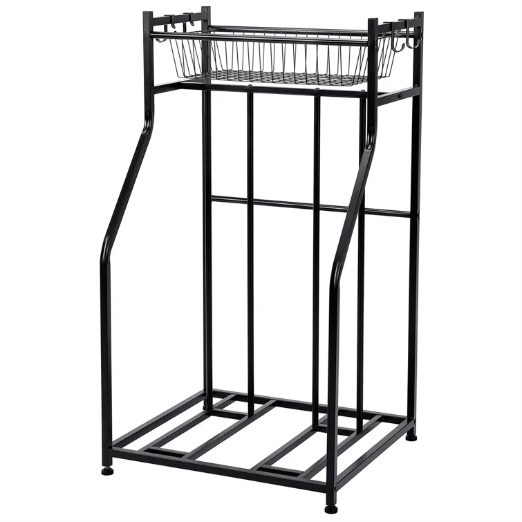 Metal Freestanding Multi-Use Bike Rack