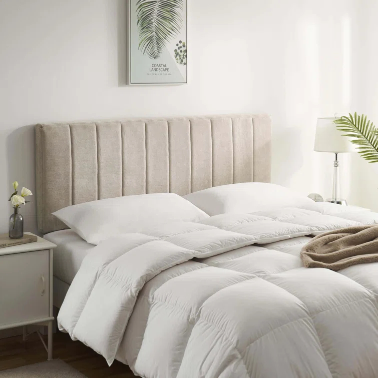 Chastelyne Upholstered Easy Assemble Wall Mounted Headboard