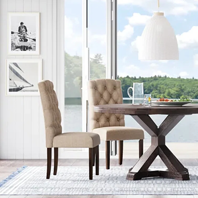 Bianca Tufted Parson Chairs