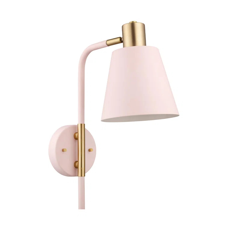 Cleo Aluminum Plug-in Wallchiere