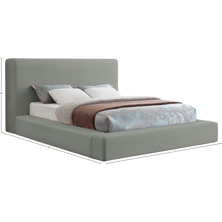 Ishia Upholstered Platform Bed