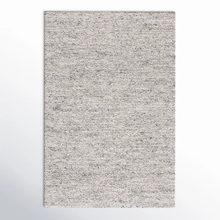 SAFAVIEH Natura Feride Geometric Area Rug, Light Grey/Ivory, 6' x 8'