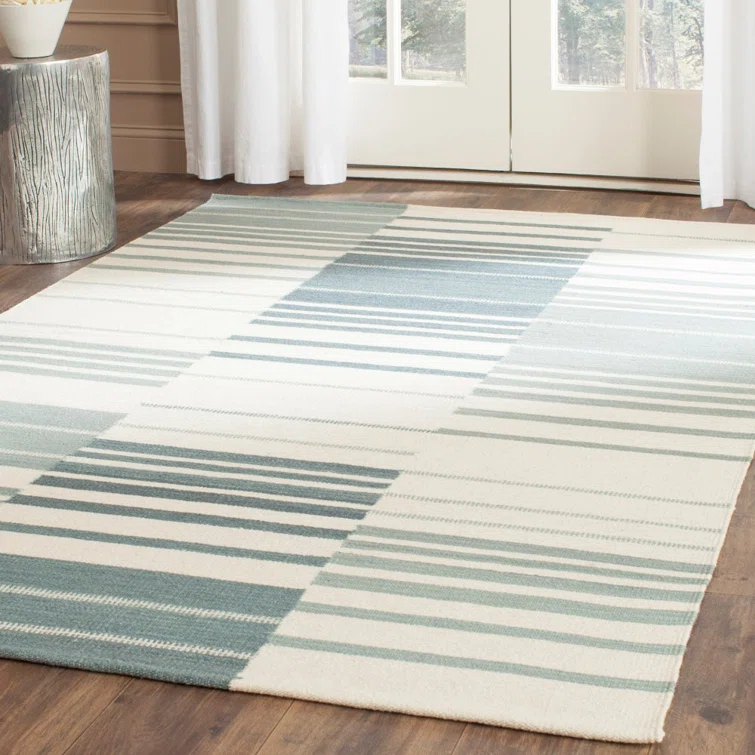 Kilim Hand Woven Flat Weave 80% Wool, 20% Cotton Rug