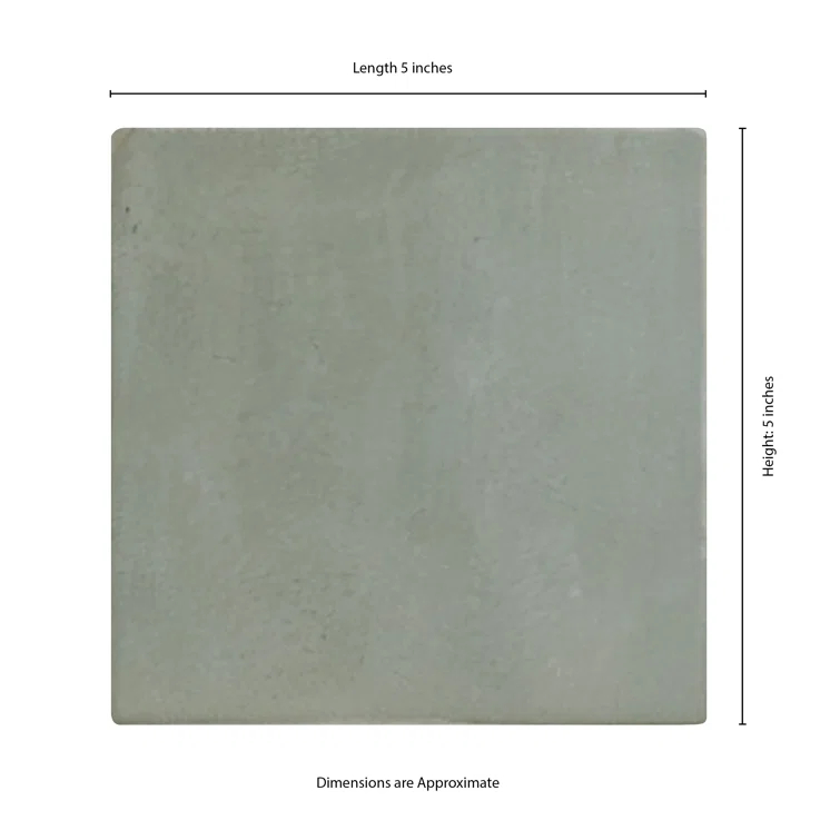 Renzo 5" x 5" Glossy Ceramic Wall Tile