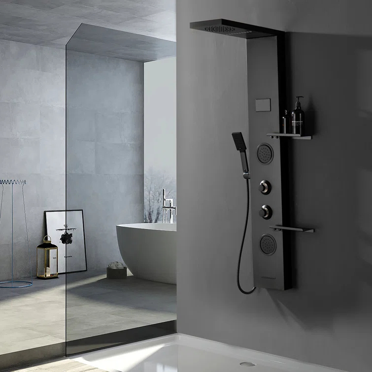 56.93'' Shower Panel with Fixed Shower Head