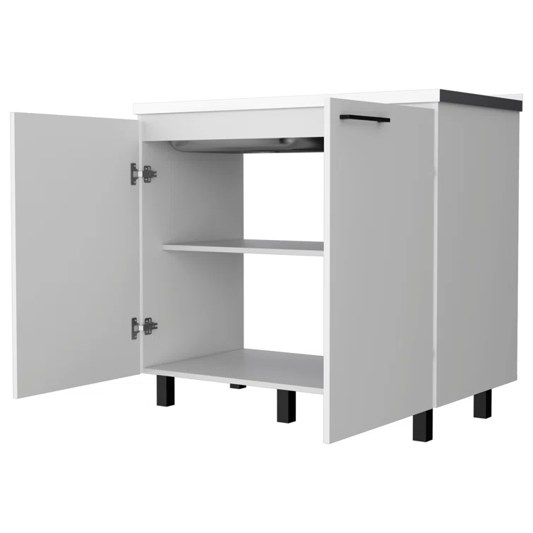2 Utility Sink And Cabinet