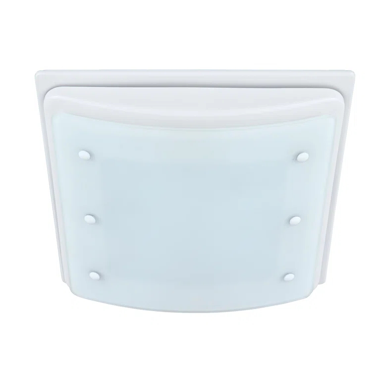 Buckingham 100 CFM 2.0 Sones Decorative Bathroom Ventilation Exhaust Fan with Light & Night-Light