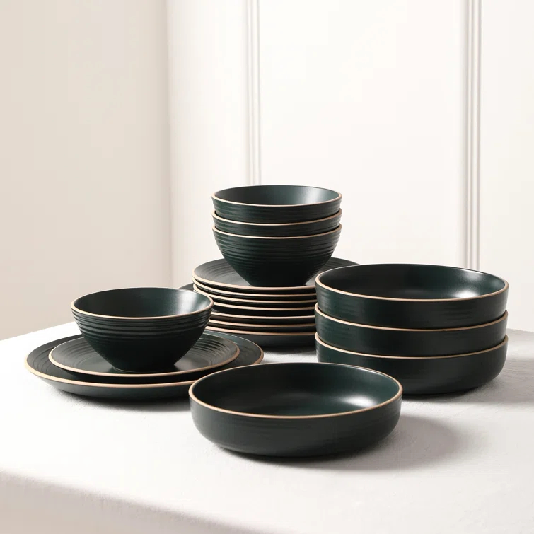 Stone Lain Lauren 16-Piece Dinnerware Set Stoneware