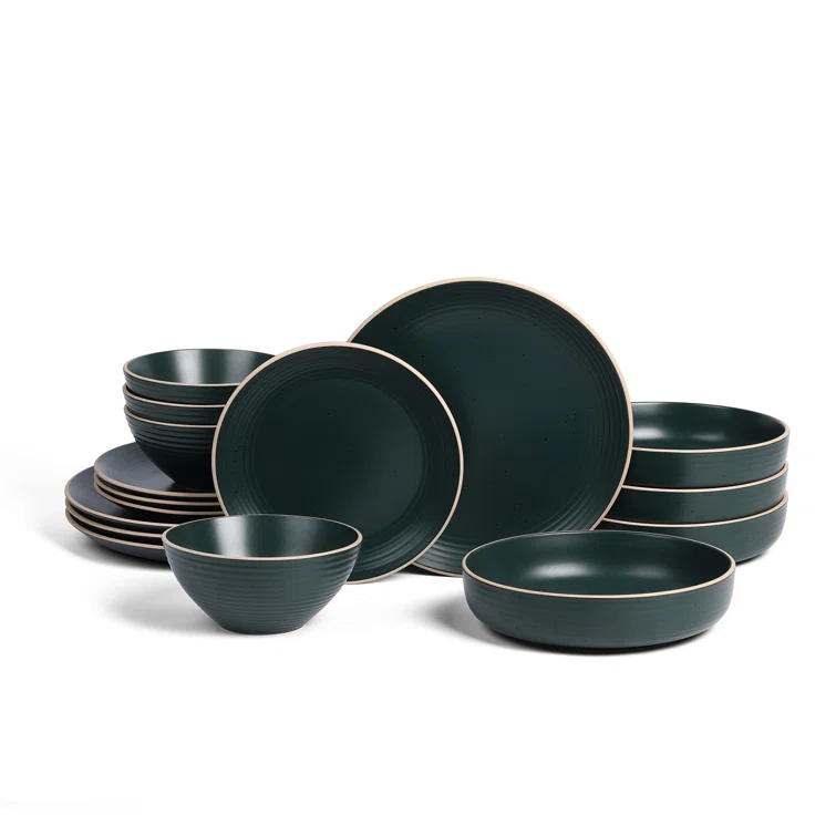 Stone Lain Lauren 16-Piece Dinnerware Set Stoneware