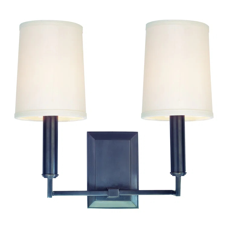 Charlie Double Sconce - Dark Bronze