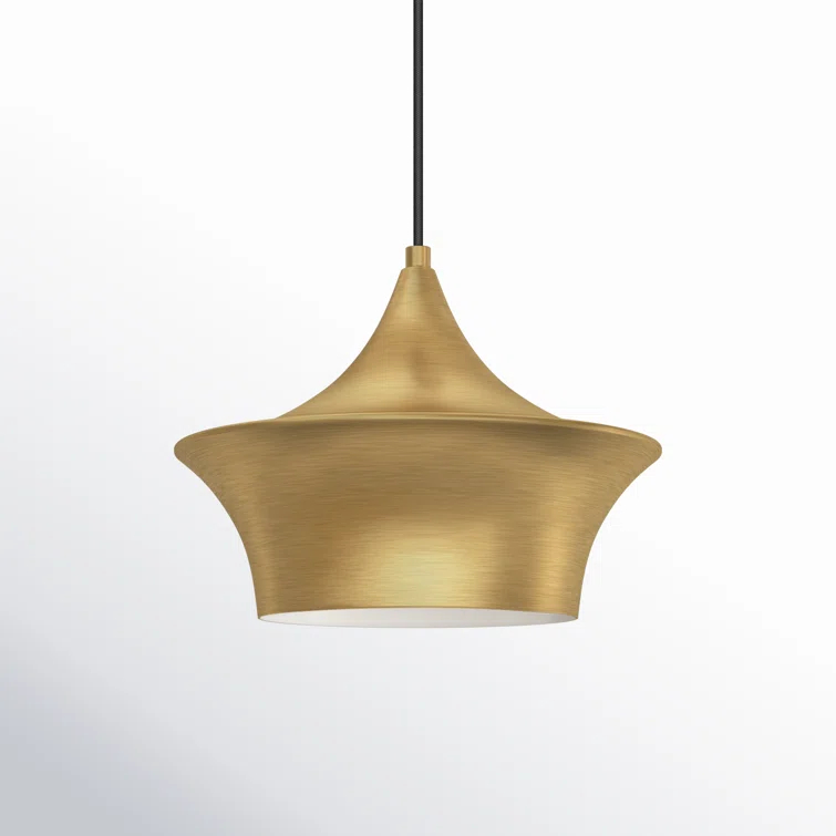 Alexia Single Light Metal Pendant