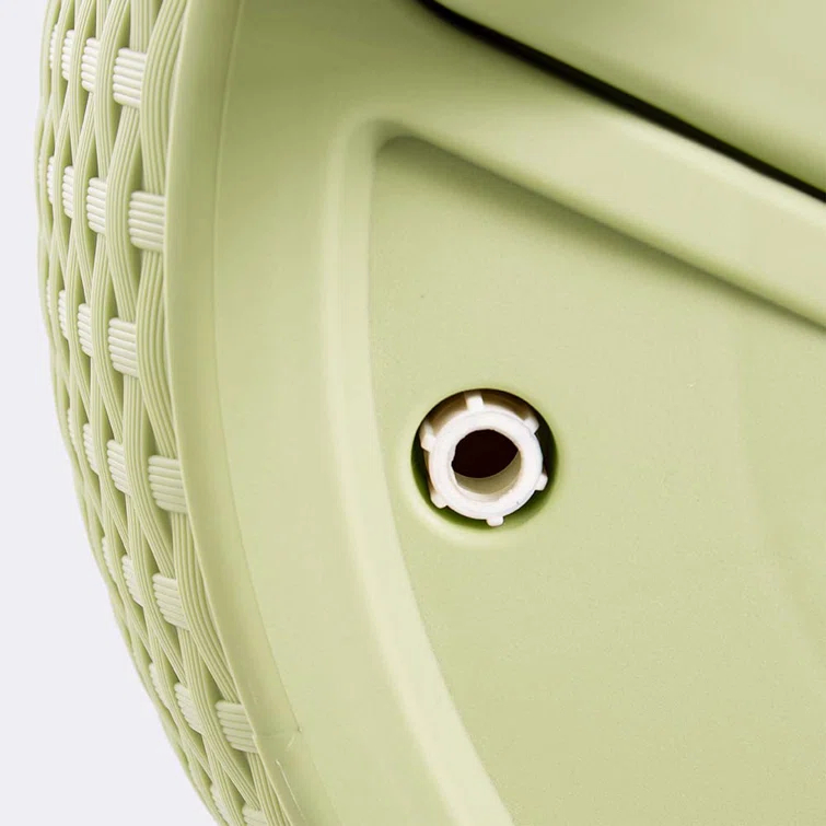 Cancun Resin Outdoor 2-In-1 Side Table and Cooler