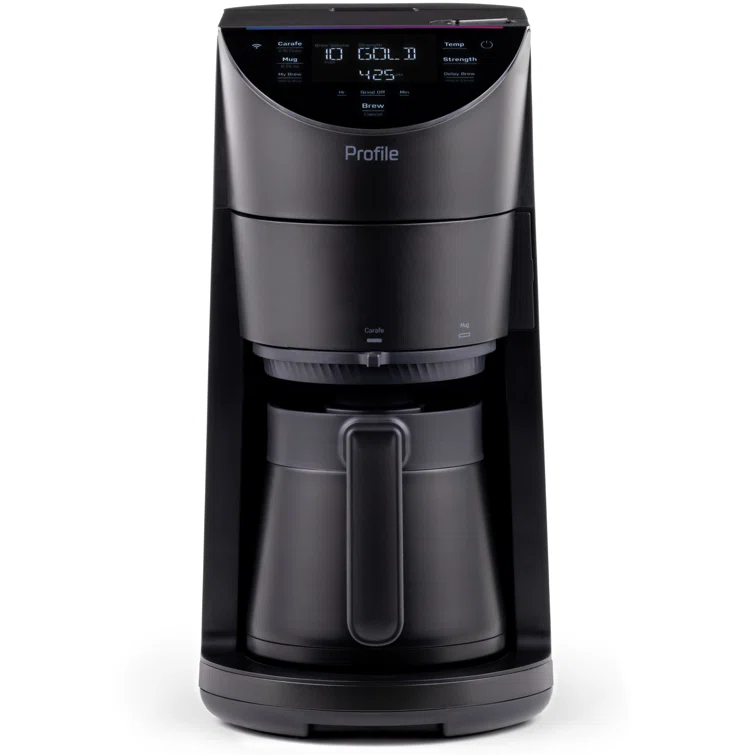 GE Profile™ P7CGAAS6TBB GE Profile Smart Grind and Brew Coffee Maker with Podless Single Serve