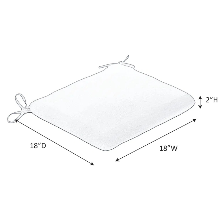 Outdoor Sunbrella Seat Cushion