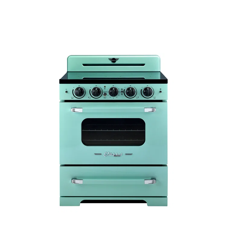 Unique 30' Classic Retro Induction Range, Summer