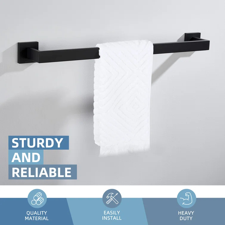 23.75'' 1 Wall Towel Bar