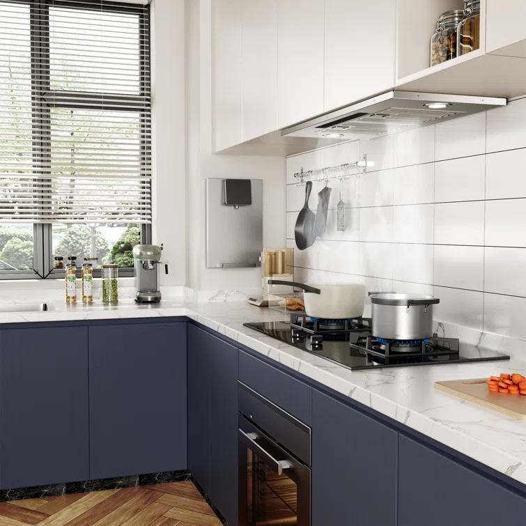 36'' VIKIO 900 Cubic Feet Per Minute Ducted Insert Range Hood with Baffle Filter and Light Included
