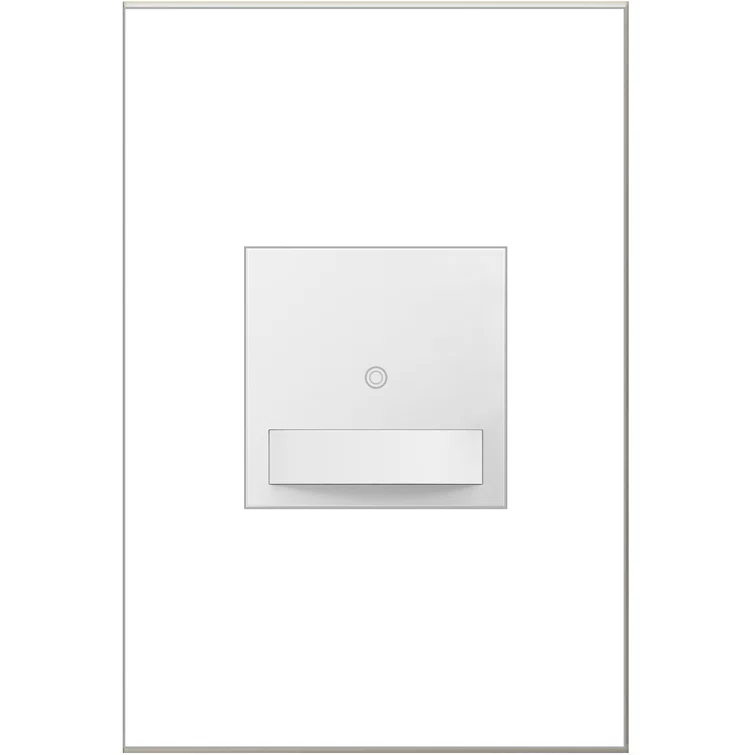 Adorne® Sensa 15 Amp Single Pole and 3-Way Vacancy Sensor Light Switch with Microban
